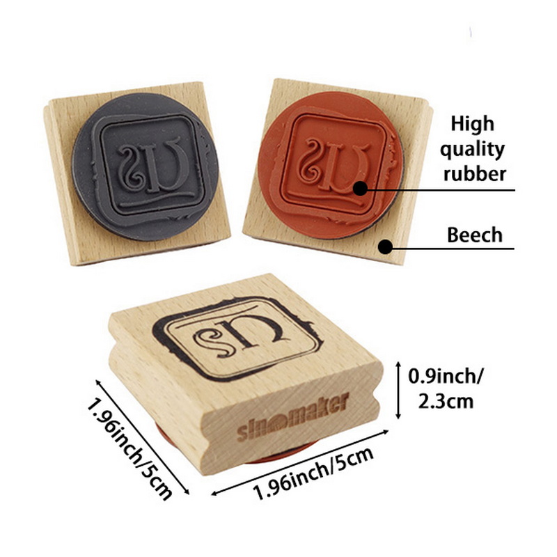 High Quality Custom Small Or Big Size Rubber Seal Stamp Personal Logo Stamp Office Self Inking Stamp