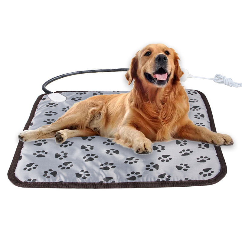Constant Temperature Heating Pad for Cats Dogs Waterproof Dirt Resistant Safety Indoor Pets Electric Blanket Heating Mat for Pet