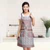 1Pc High Quality Polyester Apron Adult Sleeveless Waterproof Apron Kitchen Restaurant Cooking Bib Aprons with Double Pocket