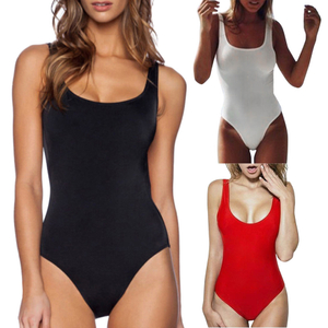 Womens Bikini Bathing Suits Elastic Cut Low High One Piece Women Back Swimwears Tankinis Set Swimsuit For Ladies Купальник