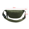 Casual Corduroy Belt Bags for Women Fashion Fanny Pack Female Banana Waist Bag Hip Purse Shoulder Crossbody Chest Bag Pocket