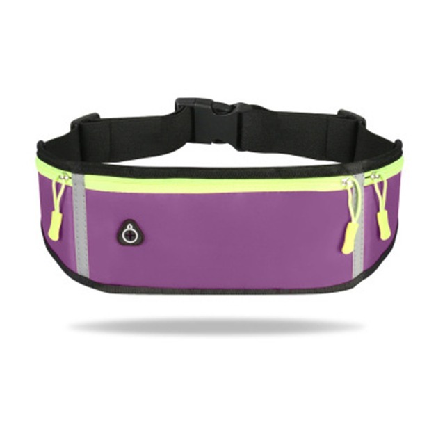 Sport Running Phone Case Waist Bag For Women Men Waterproof Comfortable Cycling Running Bag Safty Reflective Tape Sport Belt