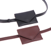 Elegant Leather Waist Belt Bag For Women Crossbody Waist Purse Fanny Pack Evening Clutch Mini Handbag Detachable Soft Leather