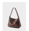Genuine Leather Underarm Shoulder Bags For Women 2024 Geometric Design Luxury Crossbody Purses Cowhide Ladies Handbag