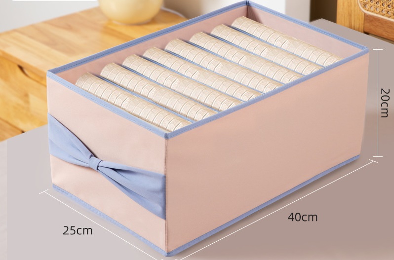 New Clothes Organizer Closet Wardrobe Fabric Clothes Organizer Clothing Pants Jeans Storage Box