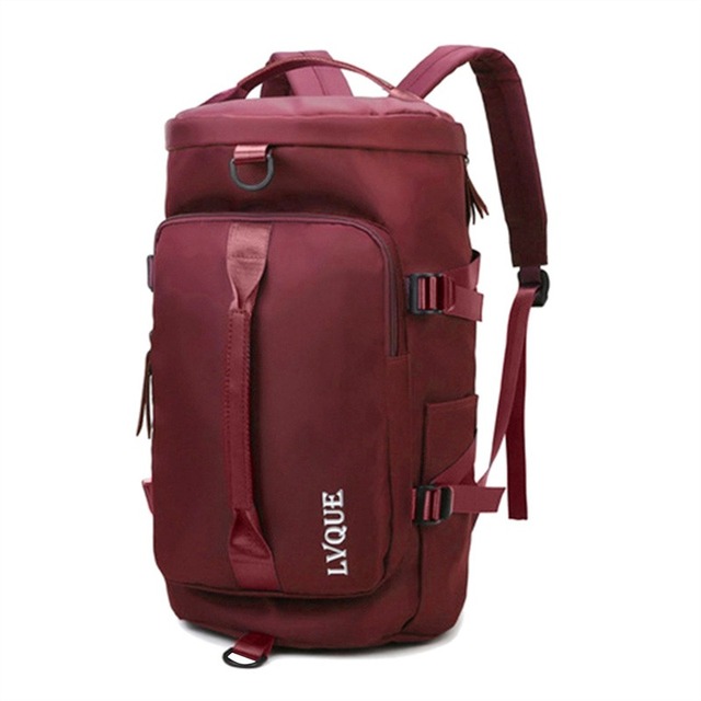 Large Capacity Storage Bag Travel Tote Carry On Duffel Luggage Waterproof Backpack Handbag Oxford Shoulder Women