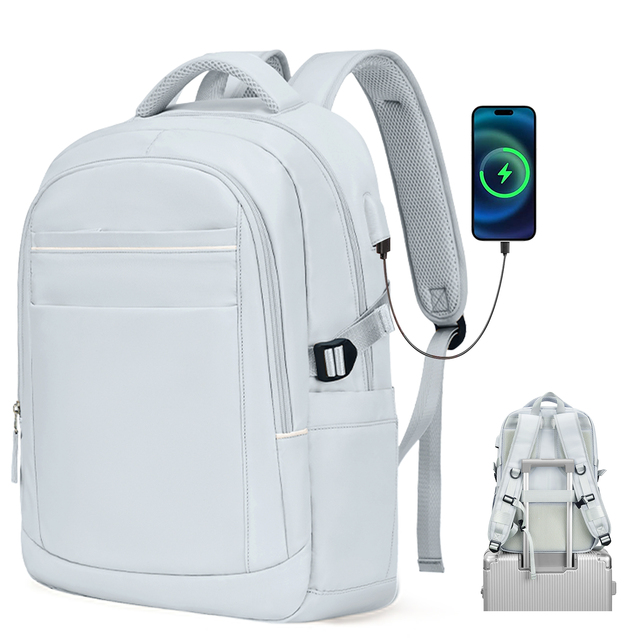 Travel Backpack for Women, 14 Inch Anti Theft Laptop Backpack for Work, Water Resistant College Bookbag with USB Charging Port