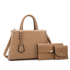 New Fashionable Women's Bag Letter Three Piece Set Handbag Popular Women's Shoulder Bag Simple Crossbody Large Bag