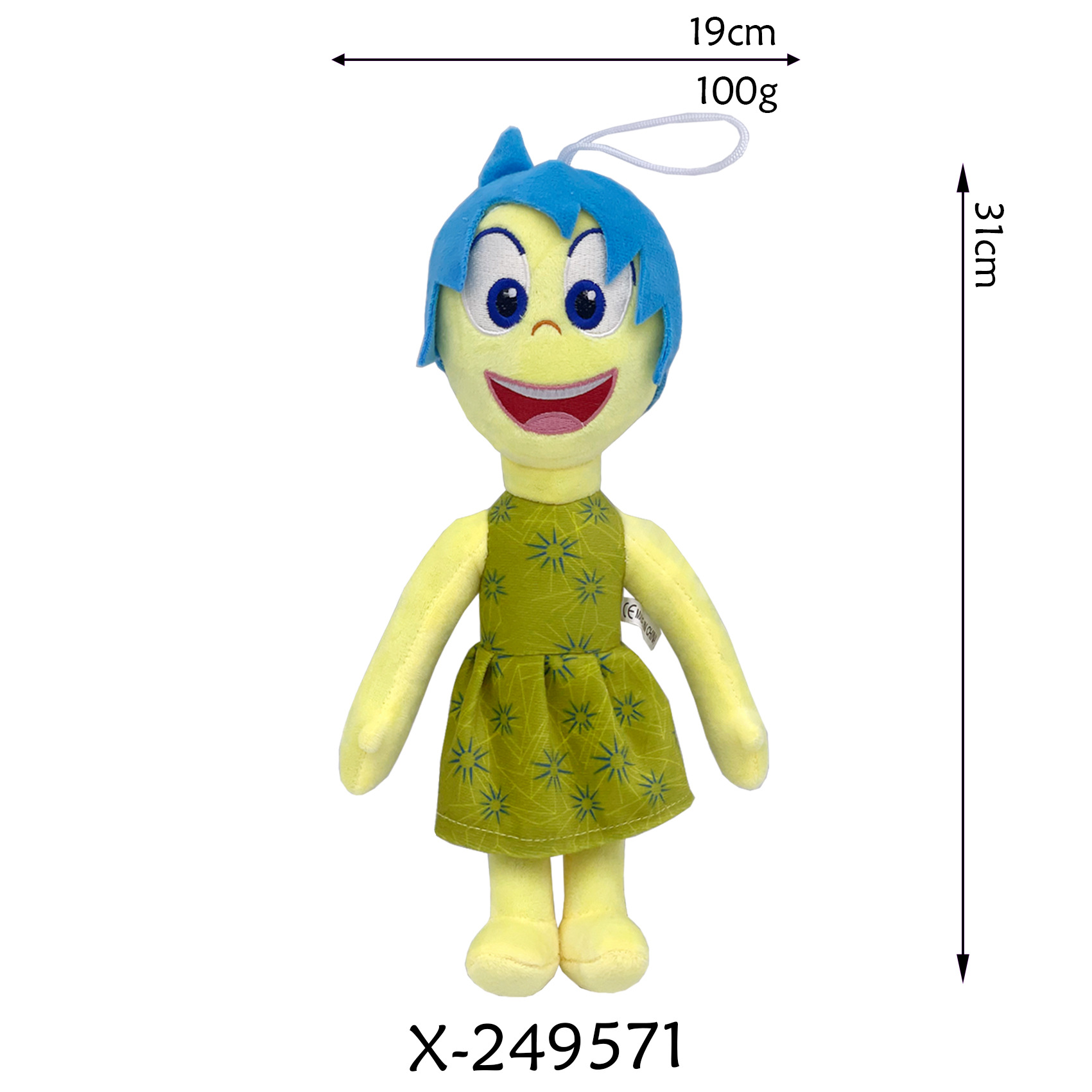 Inside Out 2 Plush Dolls Inside Out Plush Toy Cute Cartoon Plushie Doll Soft Stuffed Anime Periphery Toys Kids Birthday Gifts