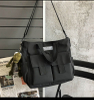 Waterproof Shoulder Bag Women's Multi Nylon Messenger Bag Preppy Canvas Handbag Women