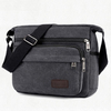Fashion Canvas Single Shoulder Bag Men Women Unisex Travel Crossbody Bag Outdoor Casual Satchel Vintage Messenger Bags