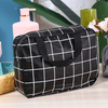 Women Travel Cosmetic Bag Black Grey Large Tote Neceser Hanging Bathroom Makeup Bags Casual Storage Neceser Wash Bag