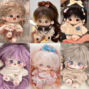 20cm Idol Doll Plush Sakura Monster Cotton Star Dolls Kawaii Stuffed Baby Plushies Dolls Toys Fans Collection Children Girl Gift