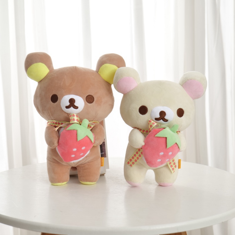 Rilakkuma Plush Animal Bears Plushies Kawaii Teddy Bear Stuffed Doll Home Decor Toys Hobbies Birthday Xmas Gift For Kids