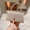 Gold Sequin Evening Bag Women Elegant Fashion Banquet Clutch Chain Shoulder Bags Luxury Purse Female Wedding Party Handbags