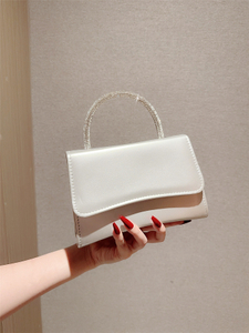 Lady Temperament PU Leather Flap Evening Bag Casual Design Flap Wedding Bag Bridal Bag Banquet Handbag Evening Bag Dress Bag Party Bag Chain Bag