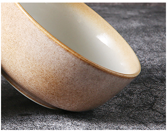  Good Quality Tableware Round Bowl Set,Restaurant Ramen Ceramic Glazed Bowl