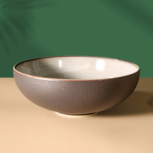 Wholesale Creative Japanese Glaze Ceramic Porcelain Soup Pasta Bowls Food Serving Ceramic Bowl