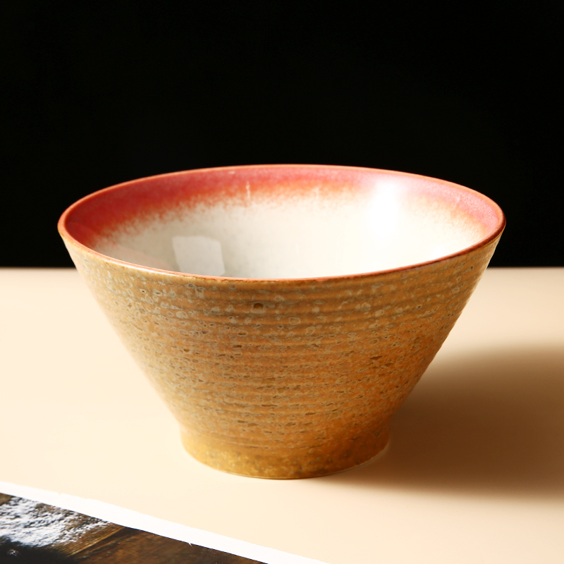 Custom Microwave Ceramic Noodle Ramen Bowl with High Quality Glaze Cute Serving Soup Bowl Bowls Design