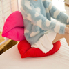 Chair Mats Hot Sale Lip Shaped Pillows Solid Color Cute Soft Fashion Plush Sofa Cushions Home Decoration