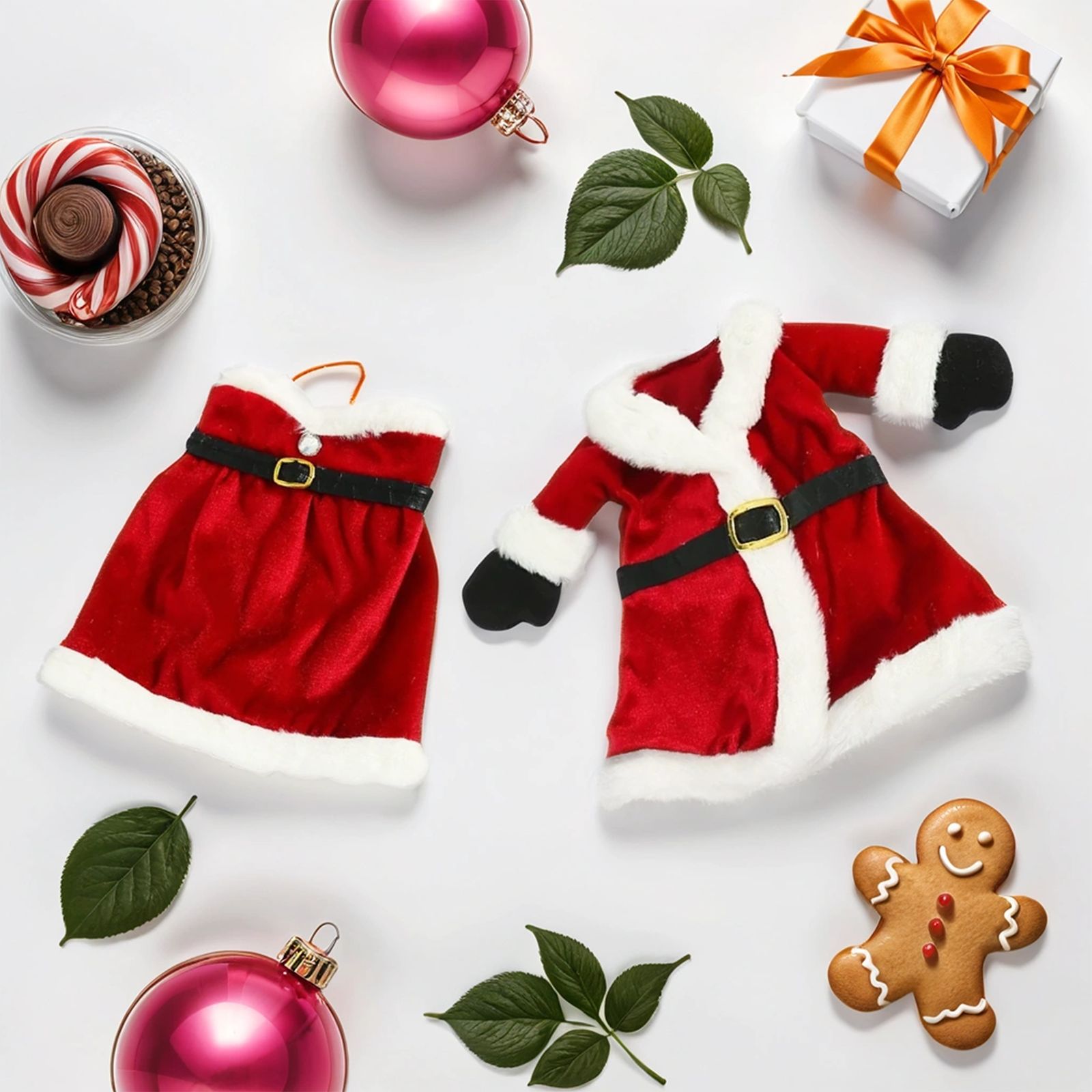 New Christmas Wine Bottle Cover Festival Atmosphere Decoration Dress Wine Bottle Cover Creative Home Table Decoration