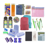 Wholesale Eco-Friendly School Supplies Cute Pens Stationary Stationery Set for Student in Non-Woven Zip Bag