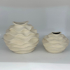 White Stone Rock Shape Ceramic Porcelain Vases for Wedding Center Piece Flower Vase Home Decor