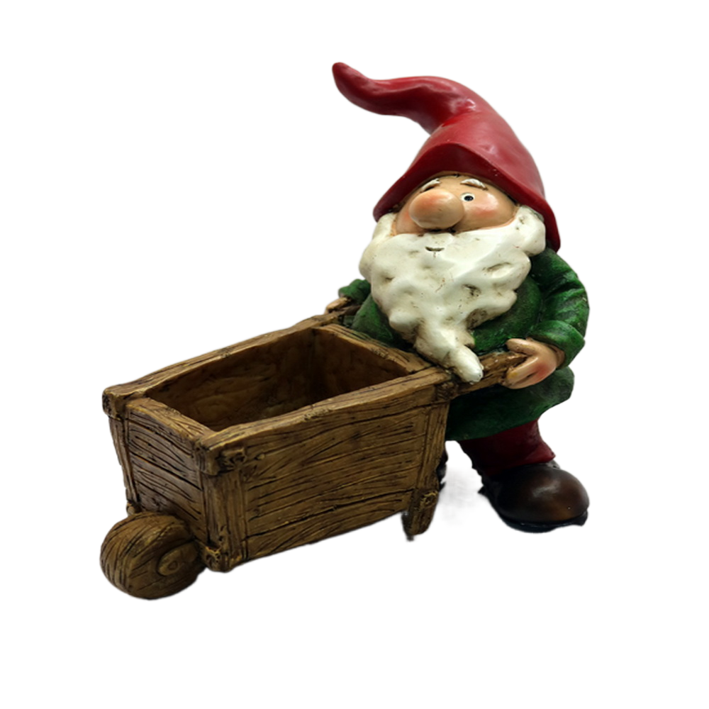 2025 Wholesale Mini Middle Finger Garden Gnome Resin Outdoor Figurines Garden Decor for Fairy Party Christmas Gnomes Decoration
