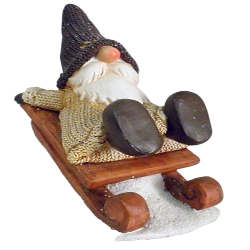 Best Selling Resin Garden Statue Dwarf Ornaments Resin Craft Gnome with Mushroom for Outdoor Or House Decoration