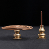 New Alloy Copper Incense Holder Can Be Fixed Incense Sticks And Coil Portable Incense Burner Censer High Incense Plug