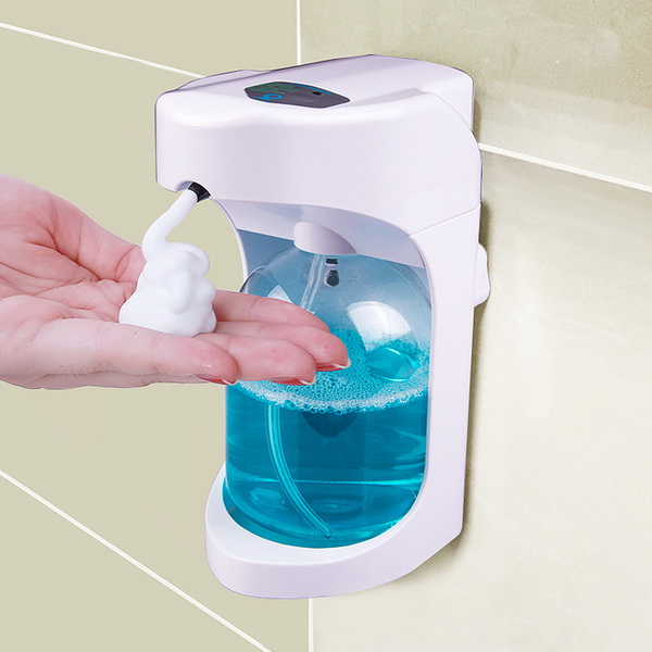 Bathroom accessories manual ABS liquid soap dispenser 