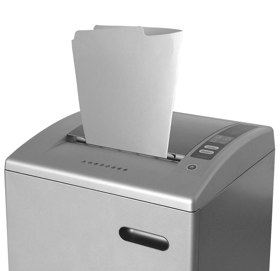 Heavy-Duty Portable Paper Shredder Strip-Cut Shredder