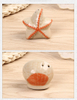 European Cartoon Starfish Ceramic Creative Seasoning Jar Household Kitchen Supplies Salt And Pepper Shaker Pair Gift Box