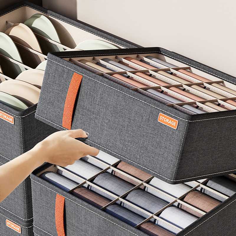 Cabinet Drawer Socks Underwear Organizer Box Bedroom Wardrobe Clothes Organizer For Pants T-Shirt Scarf Socks Storage Organizers