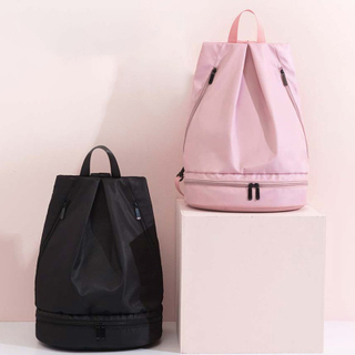Wet Dry Separation Fitness Bag Swimming Bag Waterproof Travel Sport Bag Basketball Soccer Pouch Hiking Climbing Backpack
