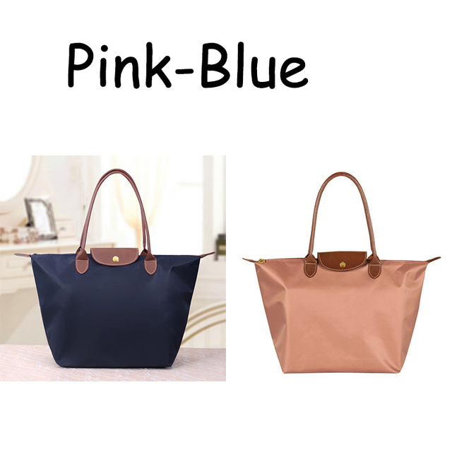 2024 New Large Capacity Classic Tote Bag Folding Designer Fashion Casual Shoulder Bag Women High Quality Nylon Handbags S