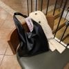 Casual Women Shoulder Bag PU Leather Tote Handbag Female Shopping Bags Soft Leather Lady Purse Bags High Capacity Totes