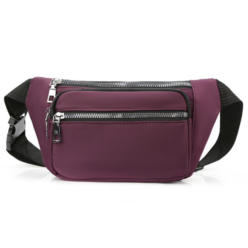 2024 Oxford Cloth Waist Bag Zipper Chest Bag Sport Travel Girl Belly Pocket Hip Bum Bag Fashion Phone Fanny Pack for Women