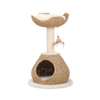 Modern Pet Cat Furniture Wooden Sisal Cat Tree Scratch Post Climbing Frame Toy Cat Tree House Tower Nest