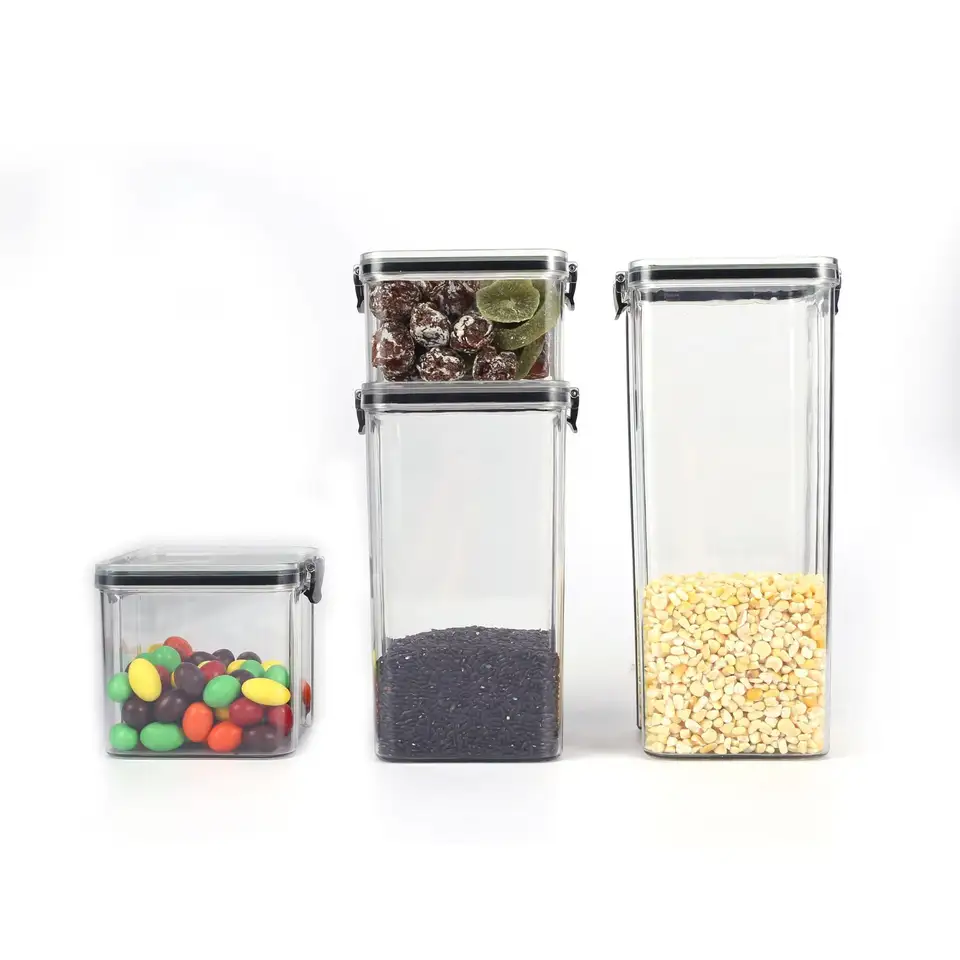Plastic Airtight Food Storage Containers With Lids Energy Rice Food Storage Container Set Extra Large Food Kitchen Storage