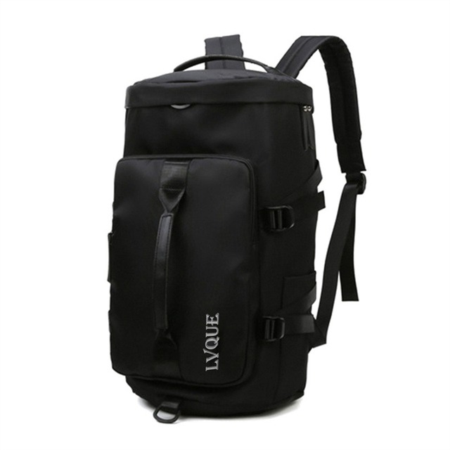 Large Capacity Storage Bag Travel Tote Carry On Duffel Luggage Waterproof Backpack Handbag Oxford Shoulder Women