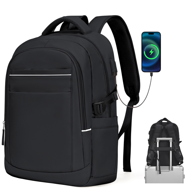 Travel Backpack for Women, 14 Inch Anti Theft Laptop Backpack for Work, Water Resistant College Bookbag with USB Charging Port