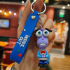 3D Cartoon Inside Out 2 Keychain Pendant Personality Creative Soft Glue Doll Cross-Border Sales Small Pendan