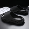 Factory Wholesale Custom Sports Slides Rubber Slippers Designer Black Slides PVC Flip Flops for Men 