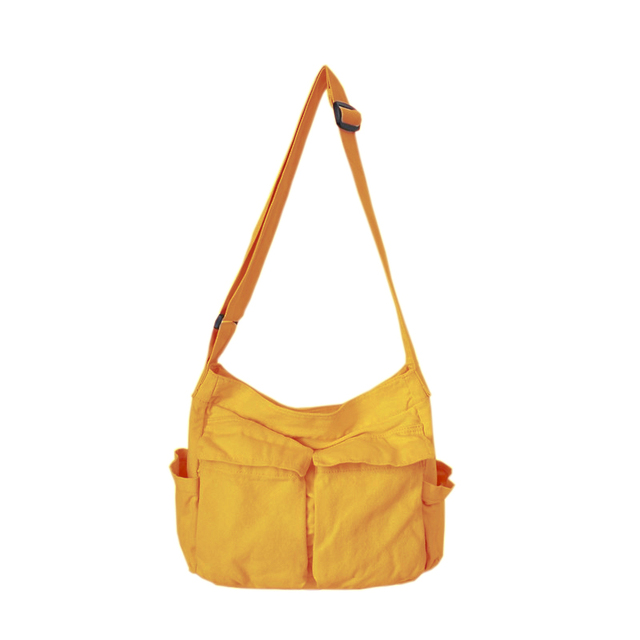 Women Vintage Handbag Canvas Teenager Shoulder Tote Bags Messenger Bags Ladies Casual Handbag Crossbody Purse