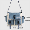 Casual Nylon Crossbody Bag For Men Women Teen Messenger Bag, Student Commuter Single Shoulder Bag For Travel Daily Use