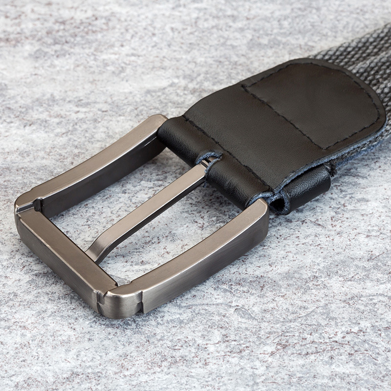 Canvas Belts Men's Fashion Casual Luxury Designer Jeans Accessories Polyester Woven Nylon Youth Stripe Pin Buckle Belts