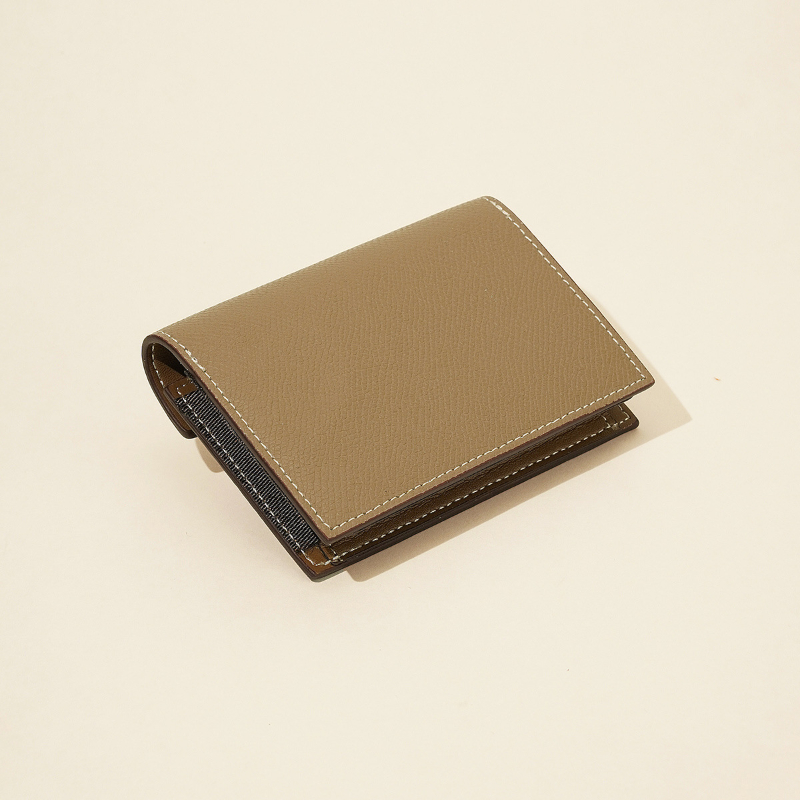 Luxury Women's Leather Business Card Holder New Small And Large Capacity Women's Card Bag Premium Leather Card Bag