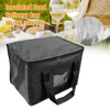 70L Insulated Thermal Cooler Bag Insulation To Keep Cold Large Capacity Portable Lunch Bag Zip Picnic Camping Tin Foil Food Bag