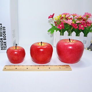 Simulation Apple Scented Candles Handmade Fruit Aromatic Candle Romantic Festival Aromatherapy Christmas Gifts Party Decoration